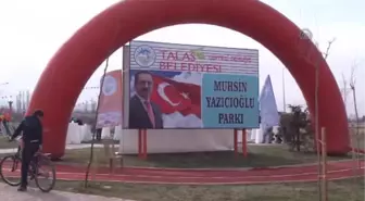 Talas'ta Muhsin Yazıcıoğlu Parkı Açıldı