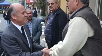 Ak Partili Cemil Şeboy Yıkıkkemer'de Esnafla Biraraya Geldi