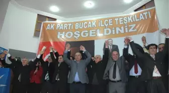 Avrupa Birliği Bakanı Mevlüt Çavuşolu, Bucak'ta Aday Tanıtımı Yaptı