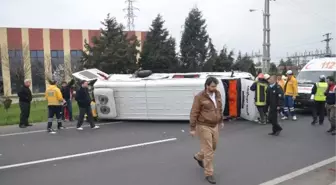 Tekirdağ'da İşçi Servisleri Çarpıştı: 1 Ölü, 12 Yaralı