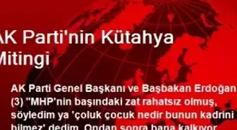 AK Parti'nin Kütahya Mitingi