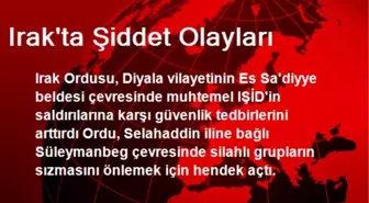 Irak'ta Şiddet Olayları