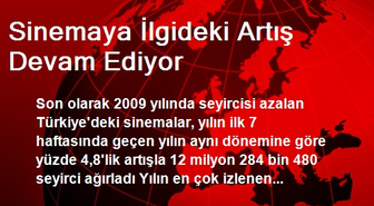 Sinemaya İlgideki Artış Devam Ediyor