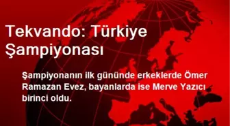 Tekvando: Türkiye Şampiyonası