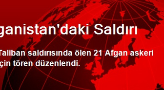 Afganistan'daki Saldırı