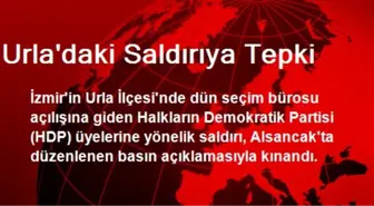 Urla'daki Saldırıya Tepki