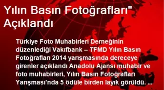 Yılın Basın Fotoğrafları' Açıklandı