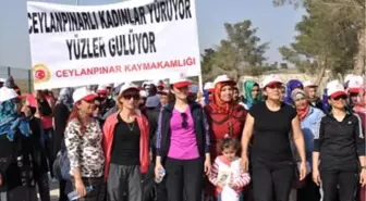 Ceylanpınarlı Kadınlar Obeziteye Karşı Yürüdü