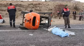 Nevşehir'de Forklift Devrildi: 1 Ölü, 1 Yaralı