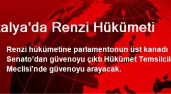 İtalya'da Renzi Hükümeti