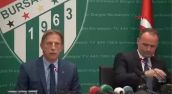 Bursaspor Teknik Direktörü Daum: 'Olaylar Normal Değil'