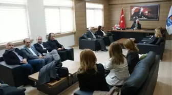 CHP Mezitli İlçe Yönetiminden Başkan Yıldırım'a Ziyaret