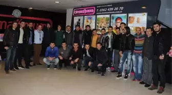 Samsunsporlu Futbolcular Recep İvedik'le Stres Attı