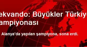 Tekvando: Büyükler Türkiye Şampiyonası