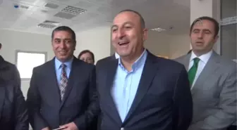 AB Bakanı ve Başmüzakereci Çavuşoğlu, Kemer'de -