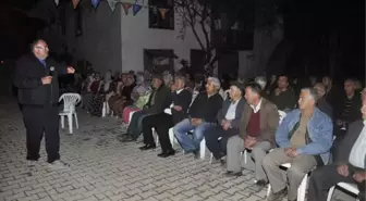 AK Parti Adayı Barut, Köy Ziyaretlerine Devam Ediyor