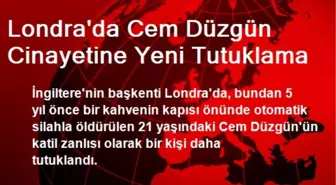 Londra'da Cem Düzgün Cinayetine Yeni Tutuklama