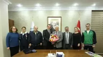 TOKİ Savaş Kubaş Anadolu Lisesi'nden Başkan Sakallı'ya Ziyaret