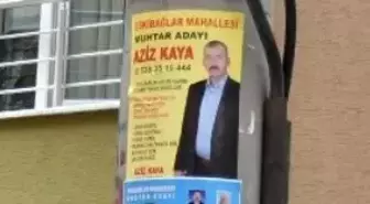 Muhtarların Afiş Yarışması