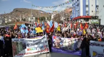 Tunceli'de Kadınlar Yürüdü