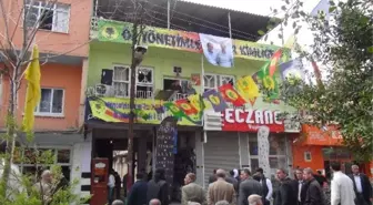 BDP Kızıltepe Seçim Bürosuna İki Ses Bombası Atıldı