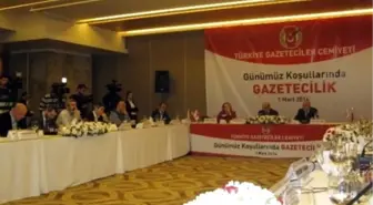 Günümüz Koşullarında Gazetecilik Tartışıldı