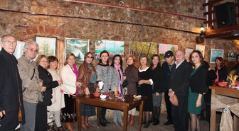 Urla Yorgo Seferis Sanat Galerisinde Resim Sergisi Açıldı