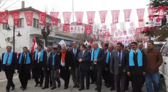 AKP Enez İlçe Başkanlığı Kadın Kolları Seçim Bürosu Açıldı