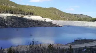 Hisarcık Güldüren Sulama Göleti'nde Su Tutulmaya Başlandı