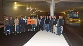 Sular Alt Geçidi Asfaltlandı
