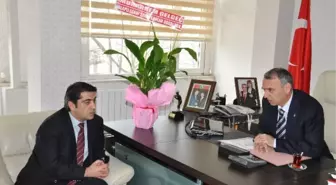 Alaplı Esnaf Odası'ndan Çimenoğlu'naziyaret