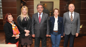 Aliv Yönetimi Başkan Budak'ı Ziyaret Etti
