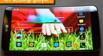 LG G Flex'e 4k Video Desteği Geliyor!