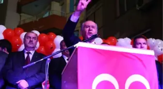 MHP Genel Başkanı Bahçeli İzmir'de