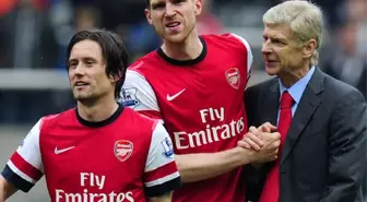 Rosicky ve Mertesacker Nikah Tazeledi