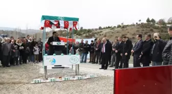 Şaphane Göletinin Temeli Törenle Atıldı
