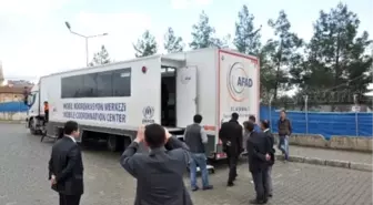 Suriyeliler Mobil Koordinasyon Merkeziyle Kayıt Altında