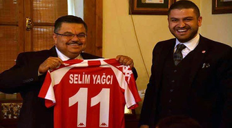Bilecikspor'dan Belediye Başkanı Yağcı'ya Ziyaret
