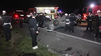 Otogar Yolunda Trafik Kazası: 5 Yaralı