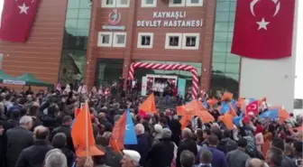 Arınç, Kaynaşlı Entegre Hastanesinin Açılışına Katıldı