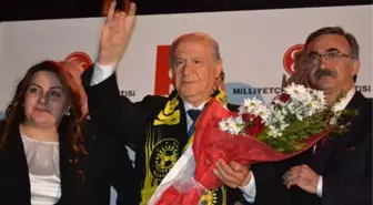 Devlet Bahçeli Keşan'da Gece Mitingi Yaptı