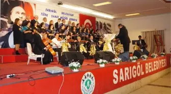 Sarıgöl Belediyesi Tsm Korosu 'Şef Necmi Eren' Adına Konser Verdi