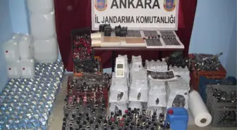 Ankara'da Sahte İçki Operasyonu