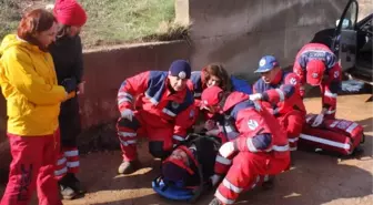 Umke'den Gerçeği Aratmayan Kurtarma Tatbikatı