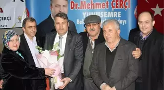 AK Parti Yunusemre Adayı Çerçi, Vatandaşlarla Buluştu