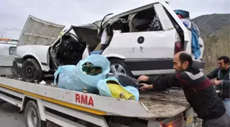 Amasya'da Trafik Kazası: 4 Yaralı