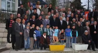 Aşkın ve Özdağ Sandal'a Müjdelerle Gitti