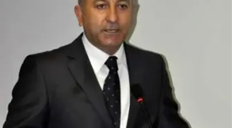 Çavuşoğlu, AK Parti adayı Serhat Orhan'ın seçim bürosunu ziyaret etti -