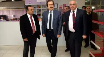 Cü Rektörü Kocacık ve Yönetimi Cmyo'da İncelemelerde Bulundu