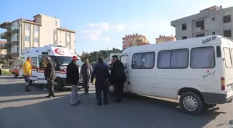 Virajı Alamayan Sürücü Kaza Yaptı